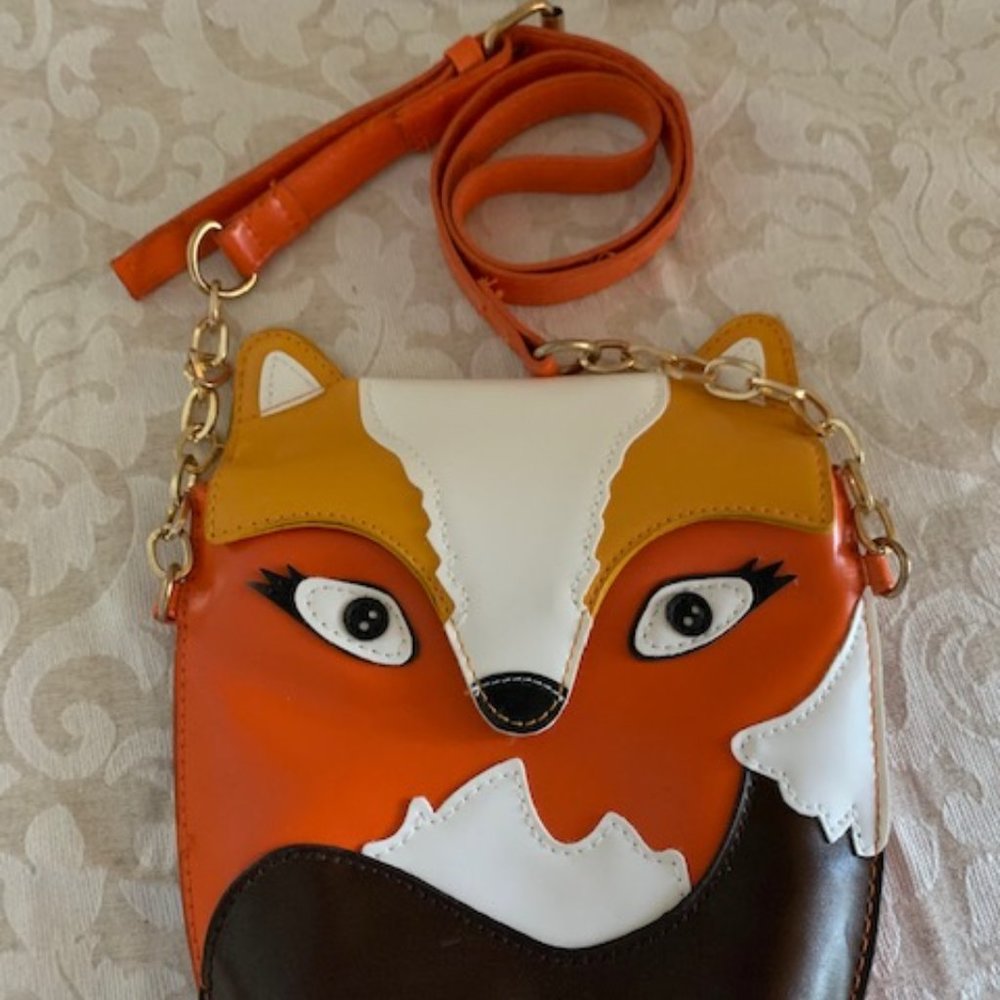 Fox Wolf Shaped Animal Themed Cross body Shoulder